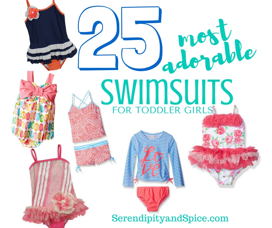 Most Adorable Toddler Girl Swimsuits - Serendipity And Spice