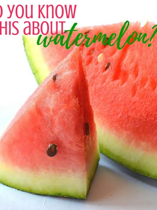 Interesting Facts About Watermelon