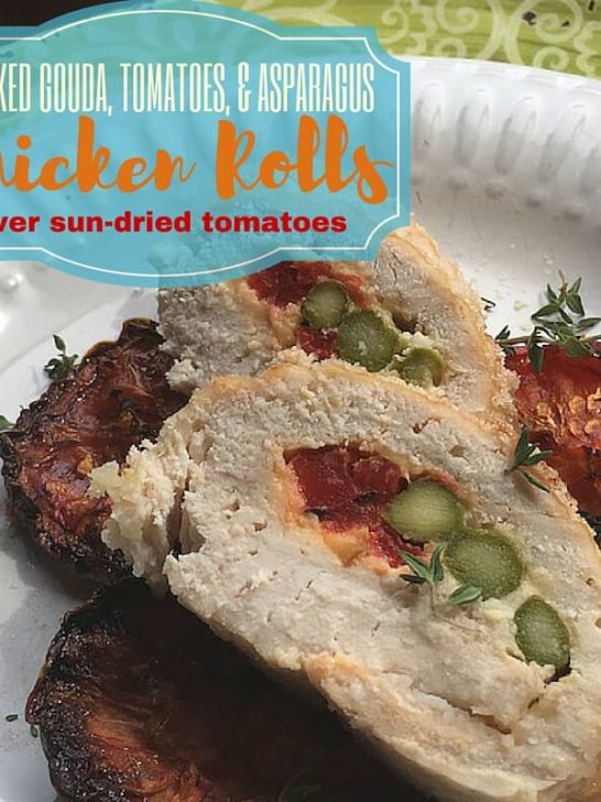 Chicken Rolls Recipe with Sun Dried Tomatoes