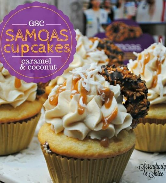 Girl Scout Samoas Cupcakes Recipe