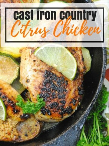 Cast Iron Country Citrus Chicken
