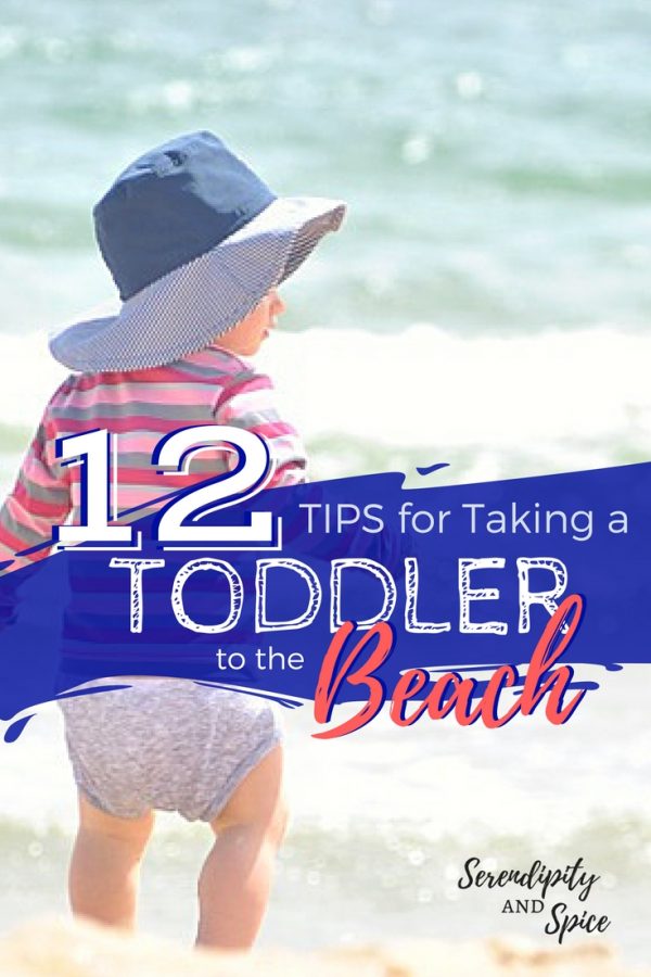 Tips for taking a toddler to the beach