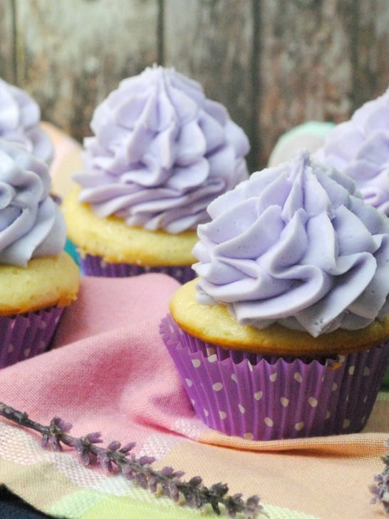Luscious Lavender Cupcake Recipe