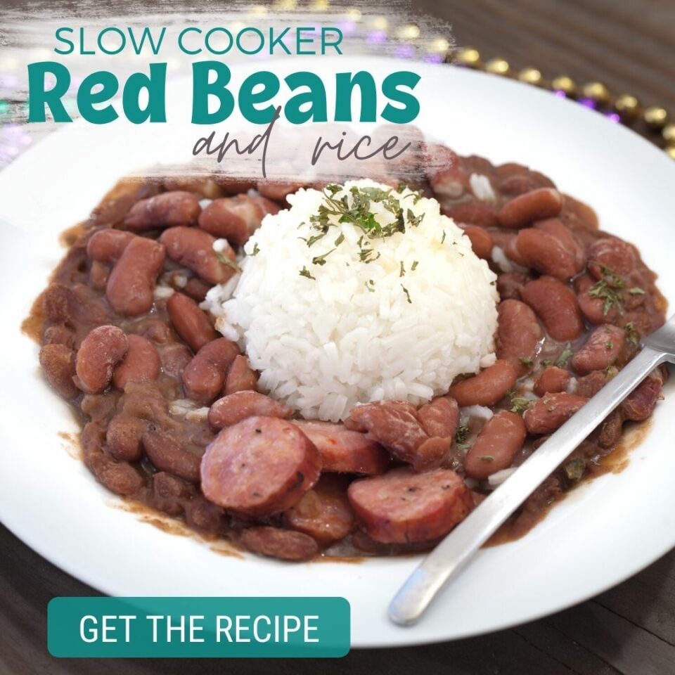 Slow Cooker Red Beans and Rice Recipe Serendipity and Spice