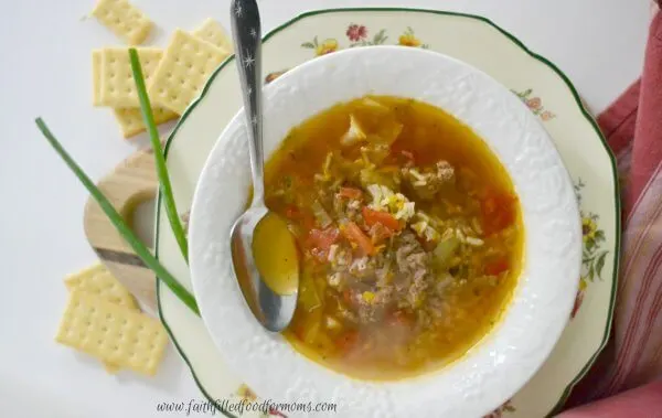 Easy Delicious Beef Soup - Serendipity And Spice