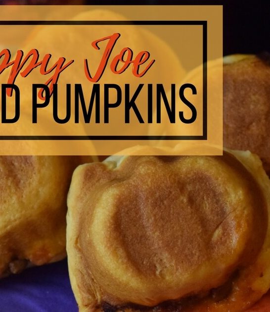 These sloppy joe stuffed pumpkins are so much fun to make with the kids. They make a simple dinner that's ready in no time!