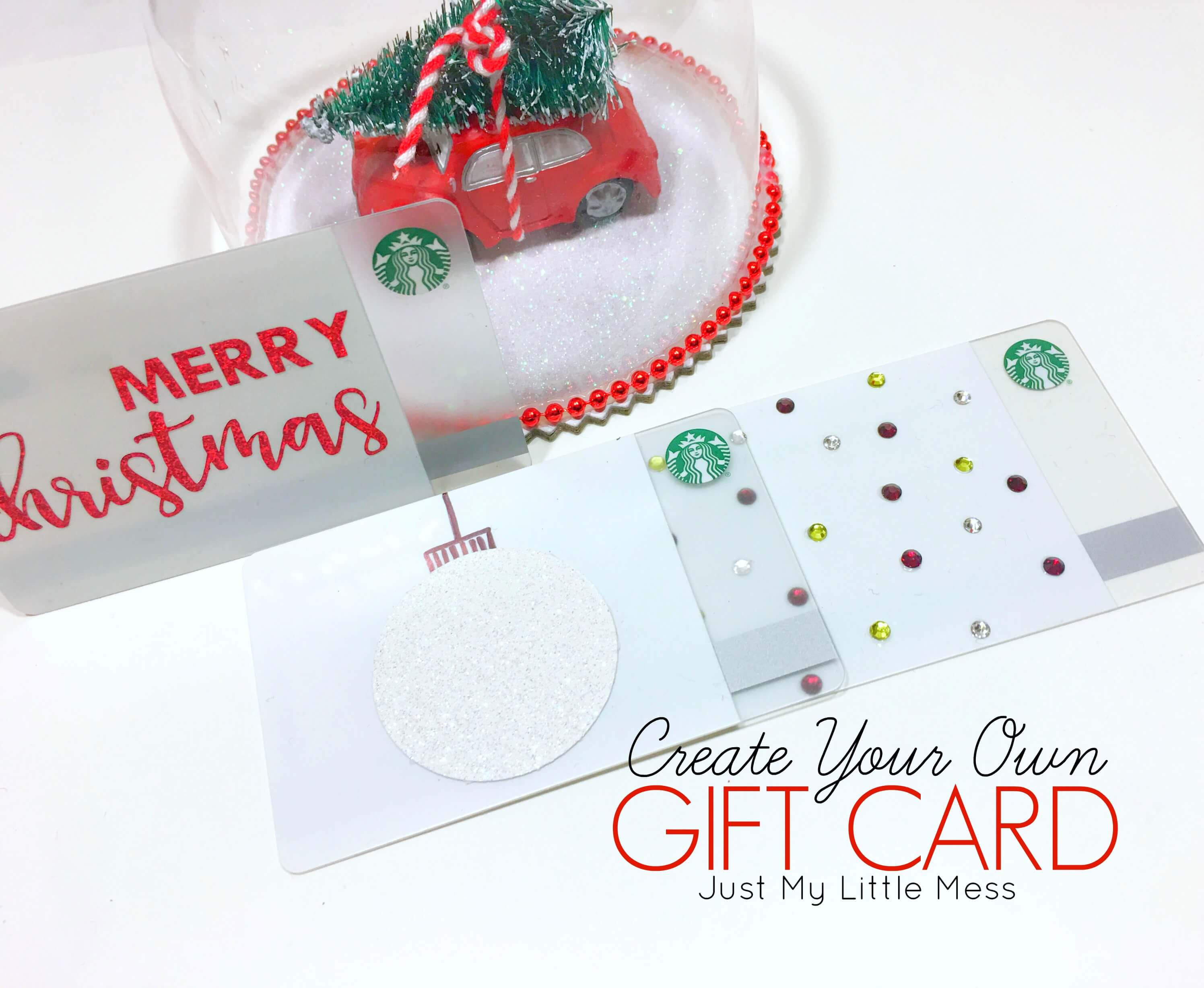 Create your own personalized Starbucks gift card
