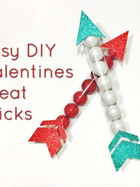 Easy DIY Valentines Treat Sticks