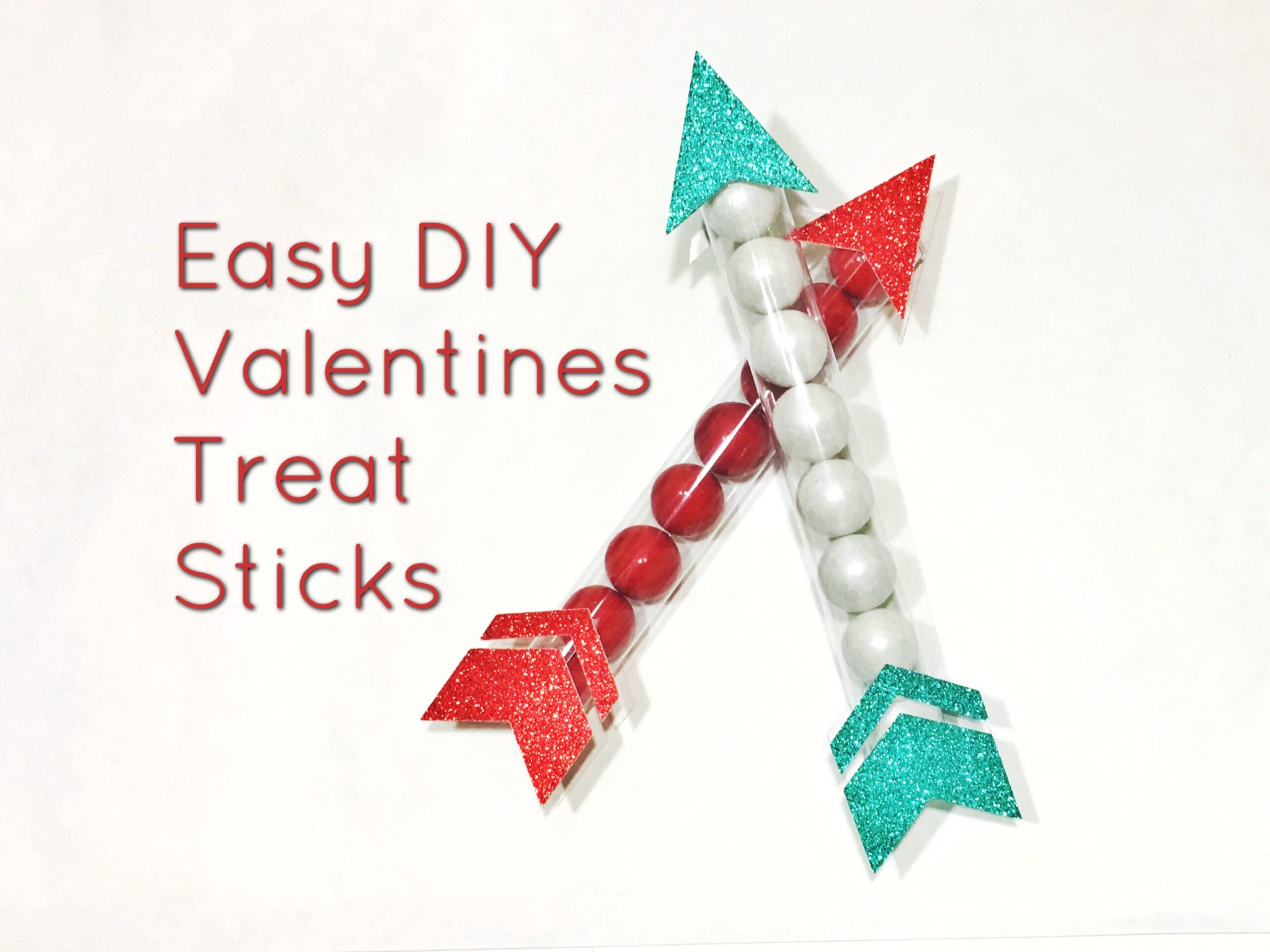 Easy DIY Valentines Treat Sticks