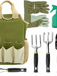 VREMI Horticulture Helper 9 pcs Garden Tools Set