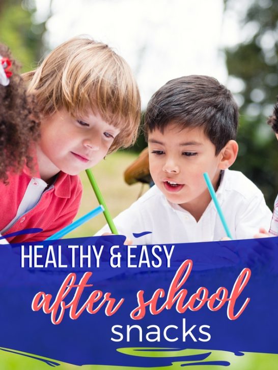 Easy After School Snacks for Kids