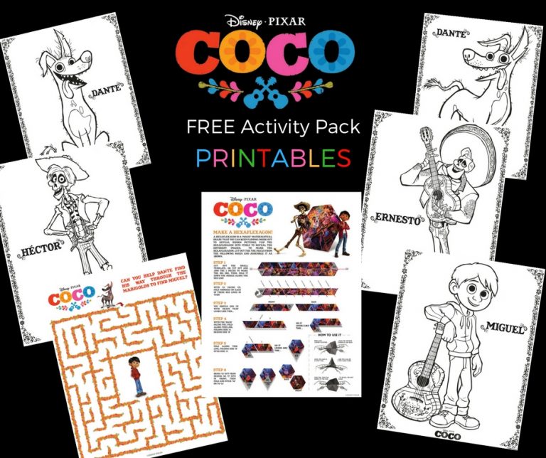 Free: Disney's COCO Printable Activity Pack - Serendipity And Spice