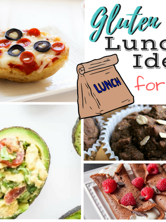 Gluten Free Lunch Ideas for Kids
