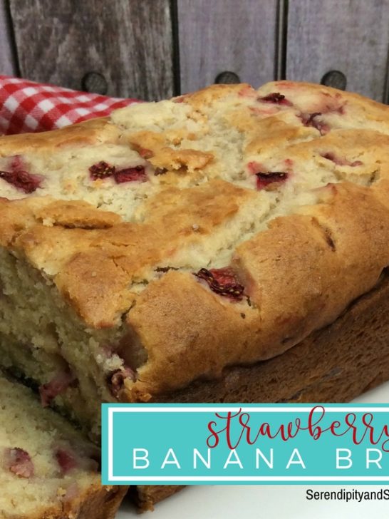 Strawberry Banana Bread Recipe