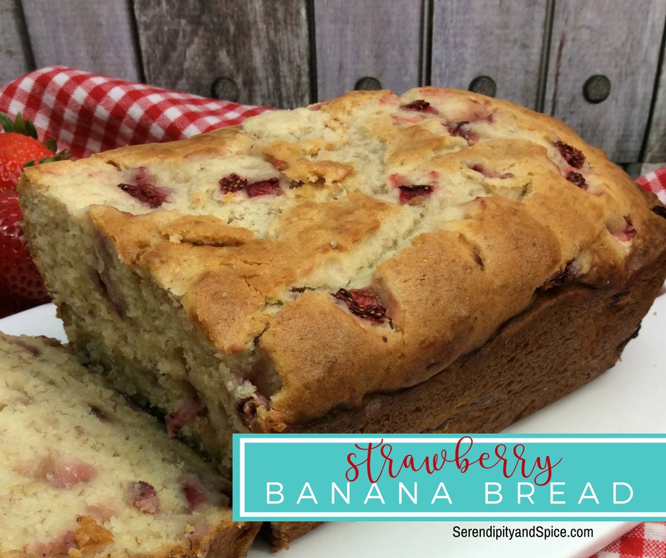 Strawberry Banana Bread Recipe