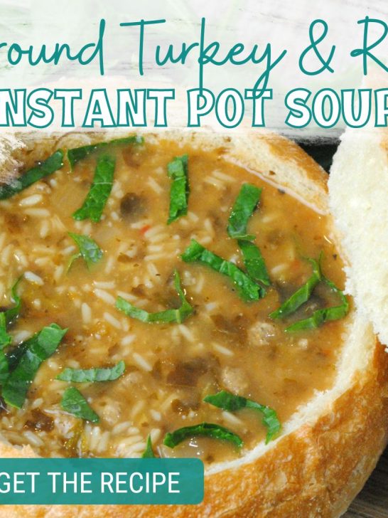 Turkey Rice and Kale Chowder- Ground Turkey Soup