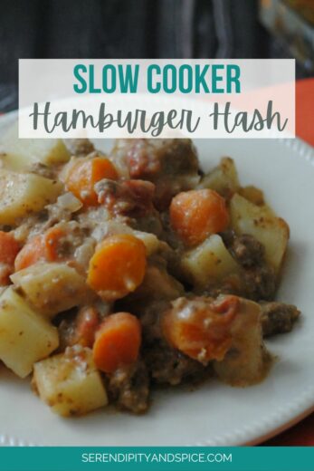 Hamburger Hash Slow Cooker Recipe - Serendipity And Spice