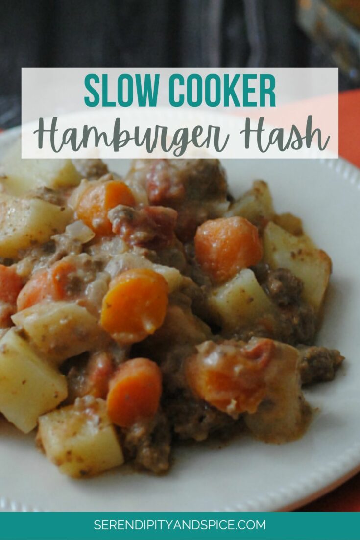 Hamburger Hash Slow Cooker Recipe - Serendipity And Spice