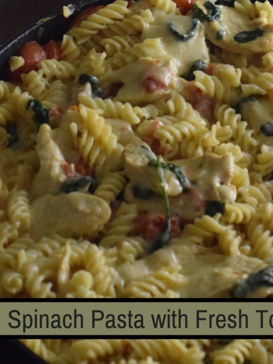 Chicken Spinach Pasta Recipe