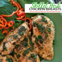 Skillet Herb Chicken Breast Recipe