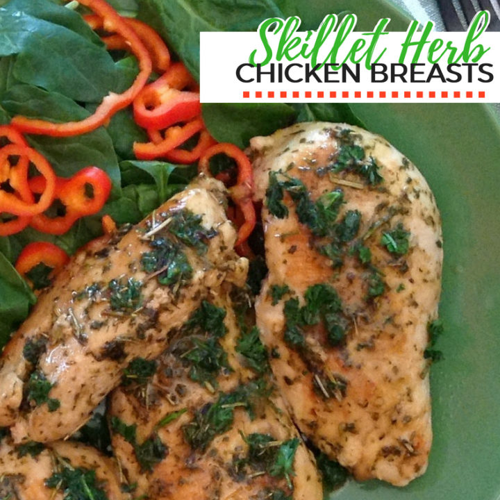 Skillet Herb Chicken Recipe