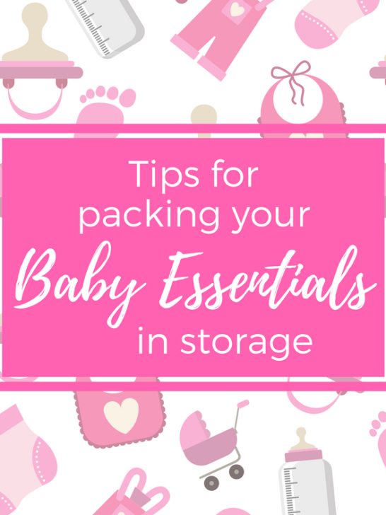 Packing Baby Essentials in Storage