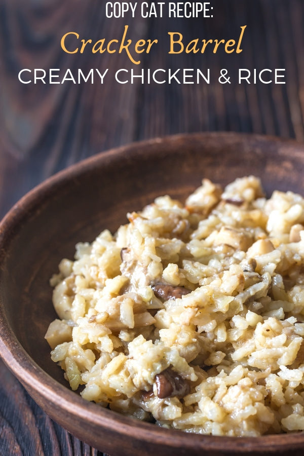 Cracker Barrel Creamy Chicken and Rice Casserole Recipe ⭐⭐⭐⭐⭐