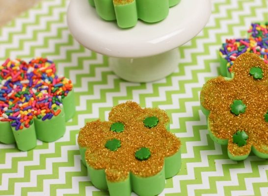 Shamrock Mint Chocolate Fudge Recipe