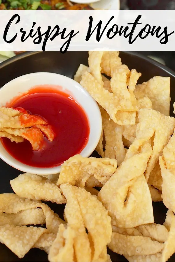 ⭐⭐⭐⭐⭐ These Chinese chips aka Crispy Wontons are the perfect addition to any better than take-out dinner.  Make these Chinese chips to go with soups, dips, and dinners.