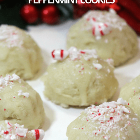 Bourbon Glazed Peppermint Cookie Recipe