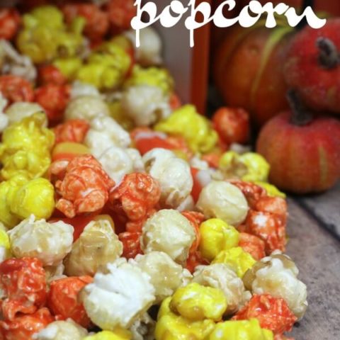 Candy Corn Popcorn Recipe
