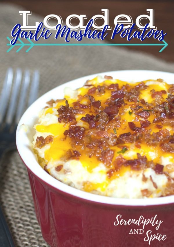 Loaded Cheesy Garlic Mashed Potato Recipe