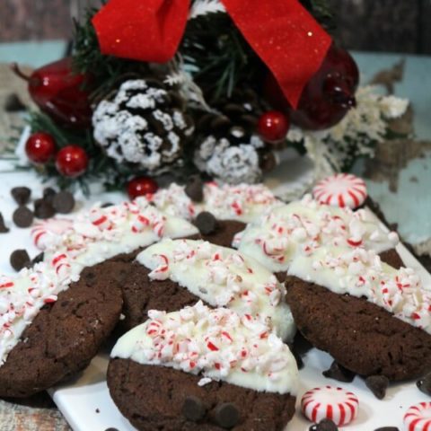 Double Chocolate Mocha Peppermint Cookie Recipe