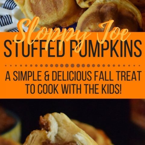 Sloppy Joe Stuffed Pumpkins - Cooking With Kids Recipe