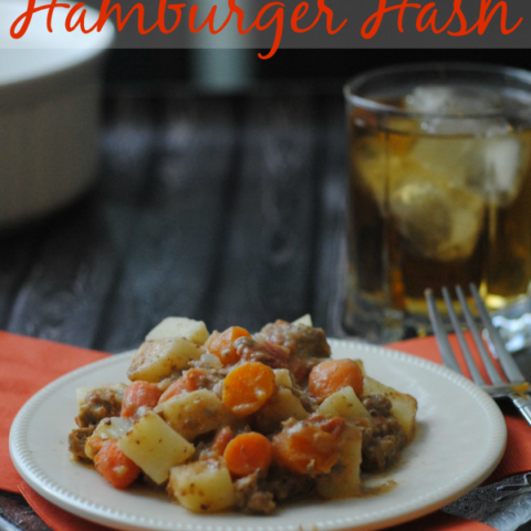 Hamburger Hash Slow Cooker Recipe - The BEST Ground Beef Crock Pot Meal