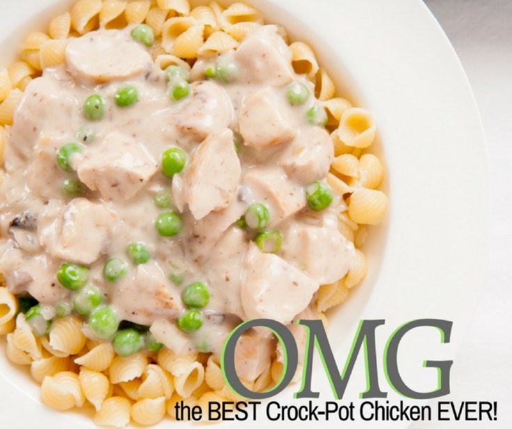 O-M-G BEST Crockpot Chicken EVER Recipe