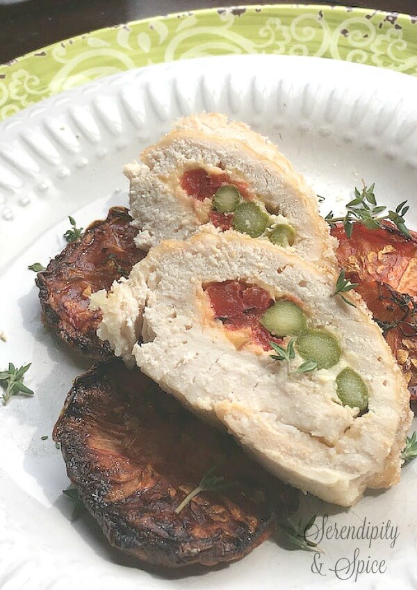 Stuffed Chicken with Sun Dried Tomatoes Recipe