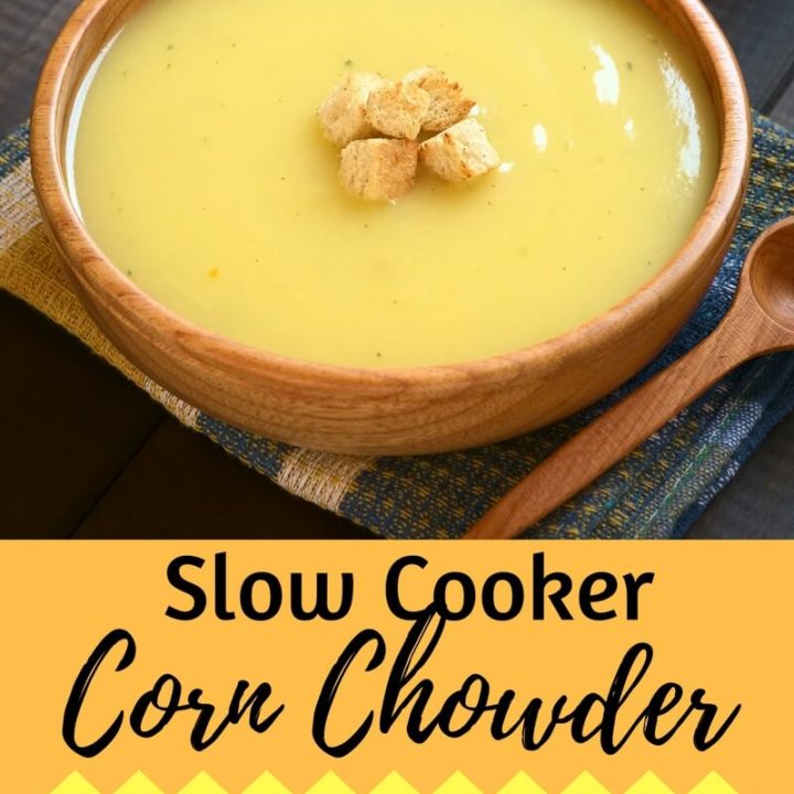 Slow Cooker Corn Chowder Recipe