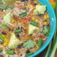 Spanish Slow Cooker Chicken Soup