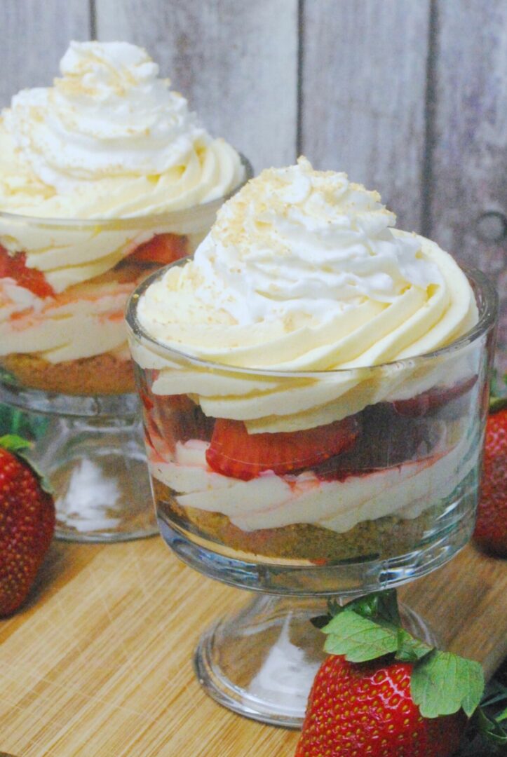 Strawberry Shortcake Parfait Recipe - Serendipity And Spice