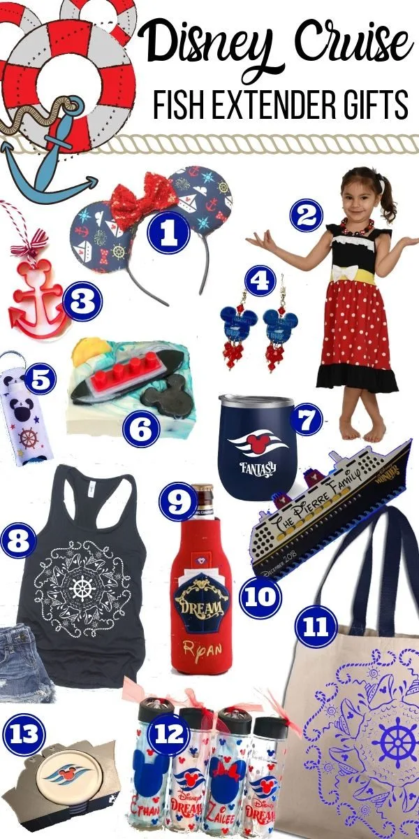 What are Disney Cruise Fish Extenders and what are considered good gifts to give?