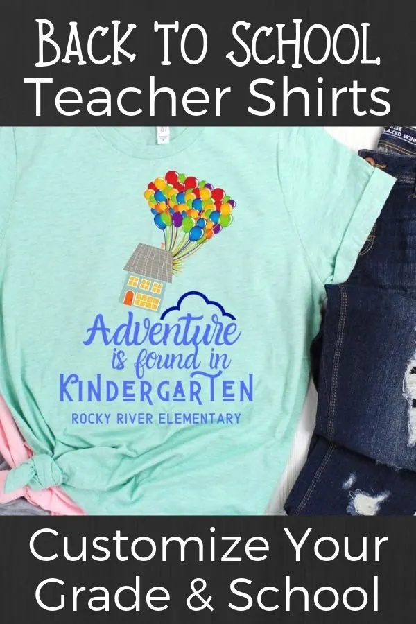 Back to School Shirt First Day of School Teacher Gifts Check out these first day of school teacher gifts.  Making a fun little gift for back to school will let teachers know that you appreciate all they do for your child.