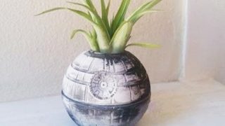 4. Death Star Planter
