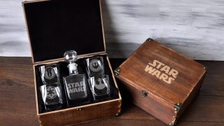10. Star Wars Whiskey Decanter Set - Personalization Available