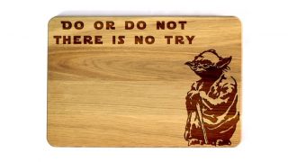 2. Star Wars Personalized Cutting Board