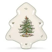 Spode Christmas Tree-Shaped Platter