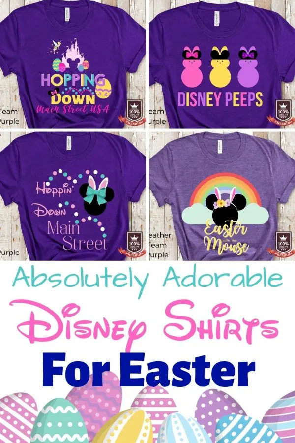 Disney Easter Disney Shirts for Easter These adorable Easter Disney Shirts will make the perfect Instagrammable moment on your Disney vacation!! Check out the cutest and softest Disney shirts for the whole family this Easter...