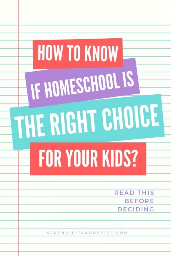how to know if homeschool is the right choice How to Know if Homeschool Is Right for Your Kids One question I'm constantly asked when people find out that I'm a homeschool mom is "how did you know that homeschool was the right decision for your kids?".   That, my friend, is one tricky question.