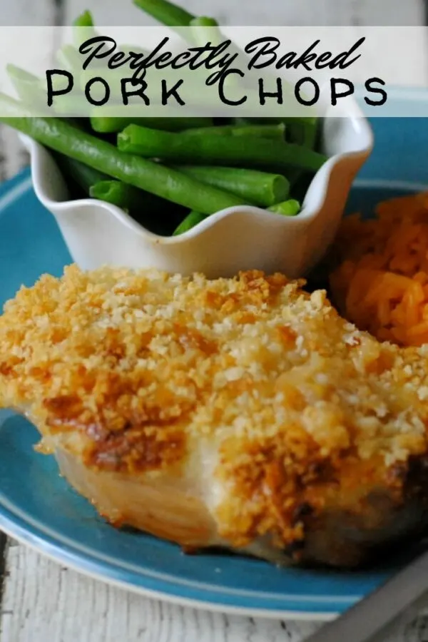 The BEST Easy pork chops recipe. Perfectly baked pork chops.