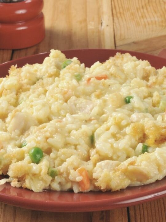 Homemade Cracker Barrel Chicken and Rice Casserole